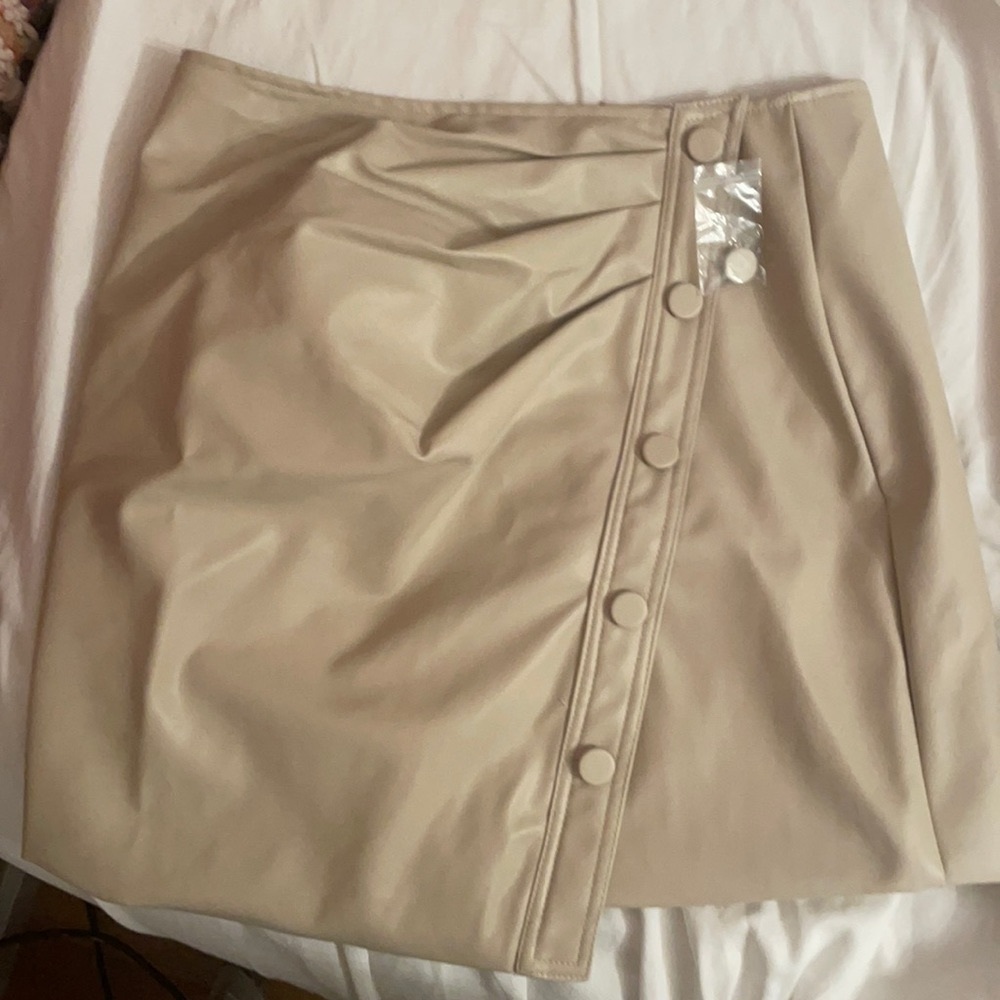 Never worn Emory Park leather skirt